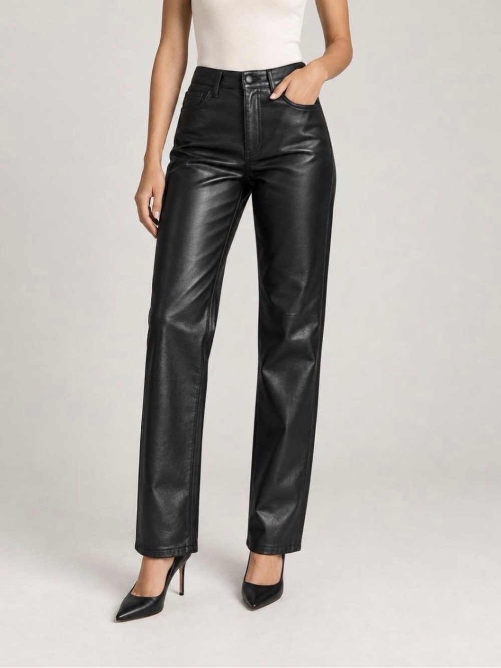 Aritzia Faux Leather Pants